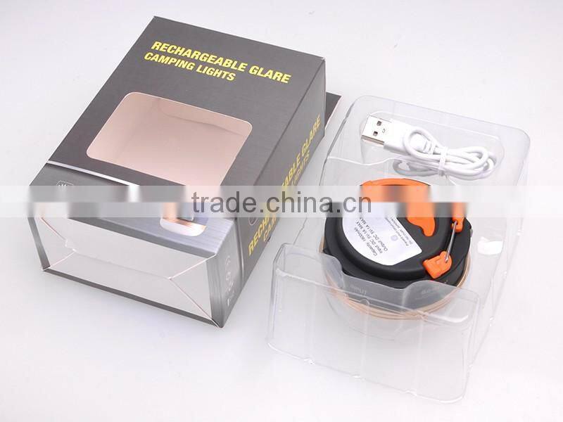 Soshine 100 Lumen 3 Mode Magnetism Small Rechargeable Led Camping Lantern With USB