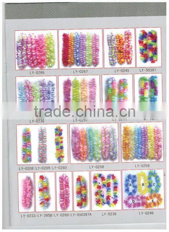 Hawaiian Flower Lei Party Lei Hawaiian Leis