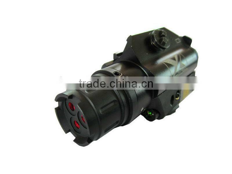 Tactical Triple Red Laser sight with single green Laser scope combo