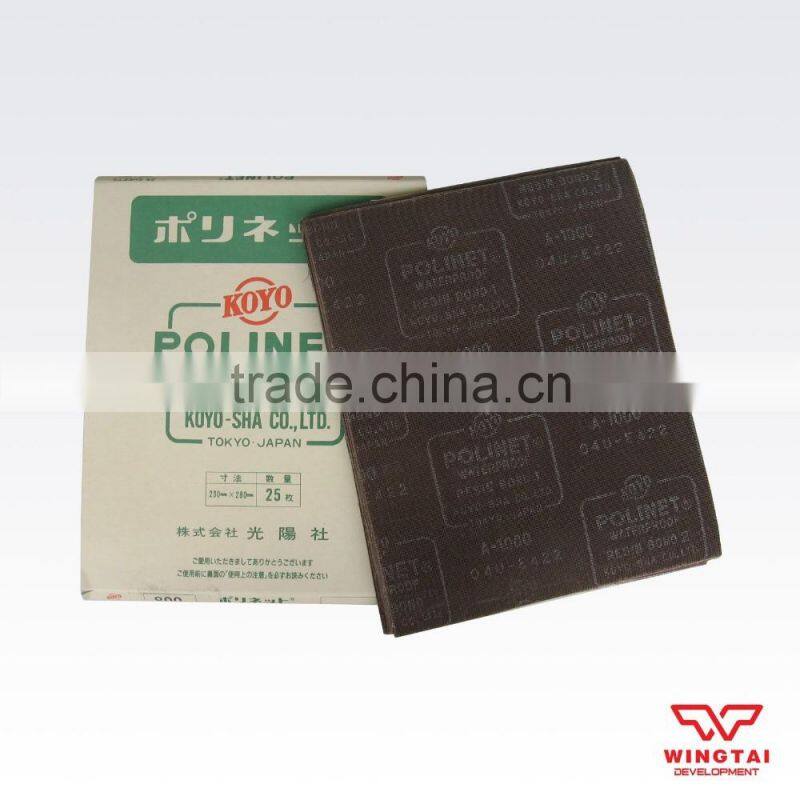 Japan KOYO POLINET Mesh Abrasive Cloth Rolls