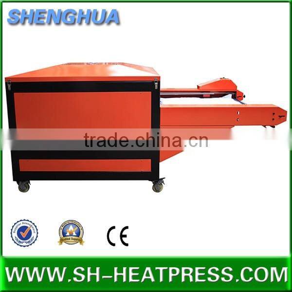 Popular large format sublimation heat press transfer printing machine 100*120cm 110*160cm
