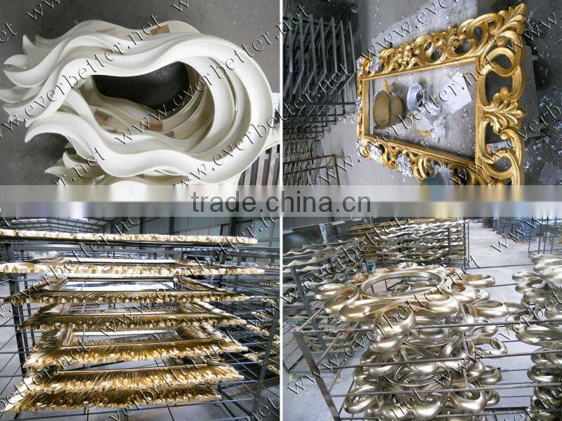 PU fine handmade anqiue high-quality decor Wall Mirrors