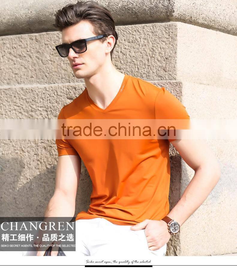 refined cotton oem service supply type advertising plain white t shirt wholesale