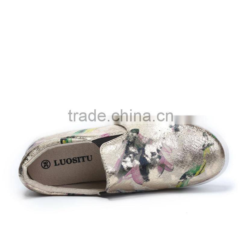brand together loafer shoes casual fashion for women, made in jinjiang factory adults fashion women casual shoes sample for girl