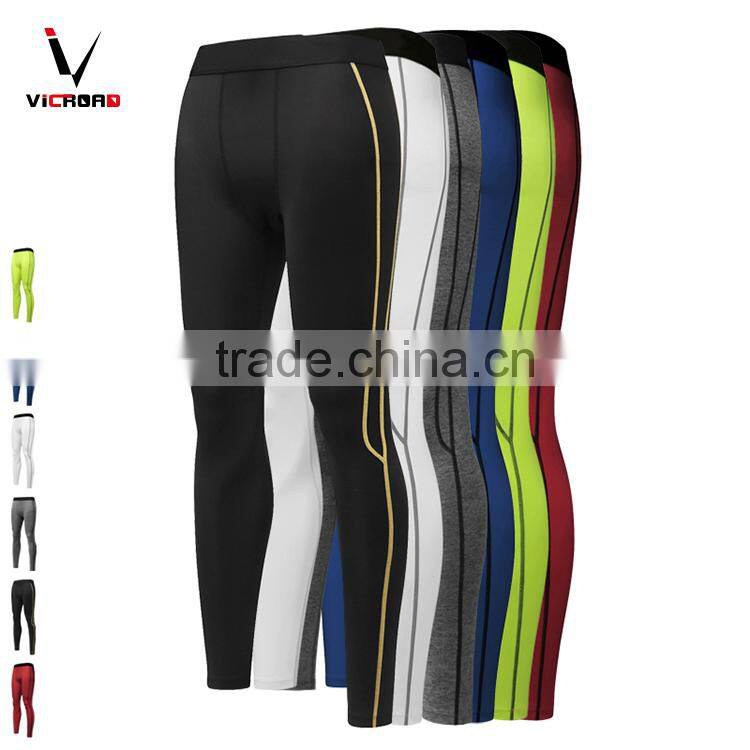 Stretchy Quick dry men's sport compression gym sport fitness jogging training wear