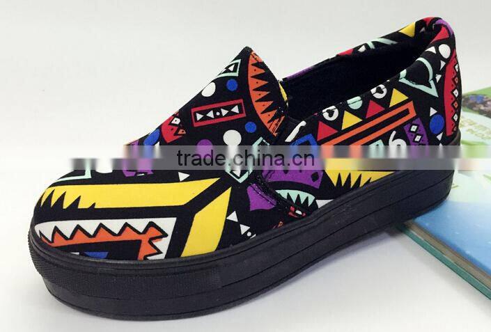 GZY Really hotsale ethnic style cheap price canvas factory guangzhou stock shoes