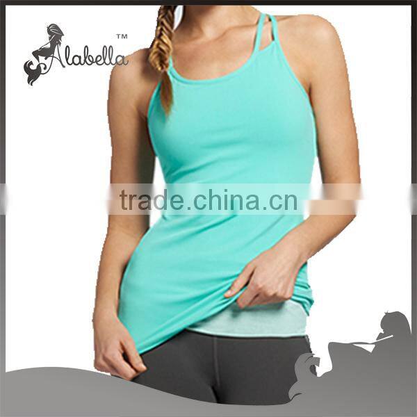 Ladies new stylish bodybuilding tank top summer tops