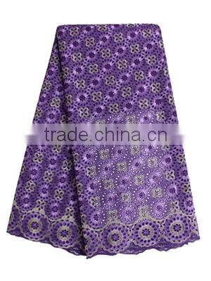 Beautiful wedding multi color new fashion african swiss voile lace fabric Eco-Friendly Feature swiss cotton voile lace SL0414