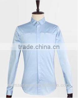 2017 famous brand shirt slim fit 100% cotton custom shirt