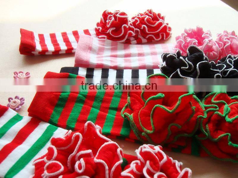 Baby girl christmas leg warmer baby leggings woolen legging girl polka dot leg warmers
