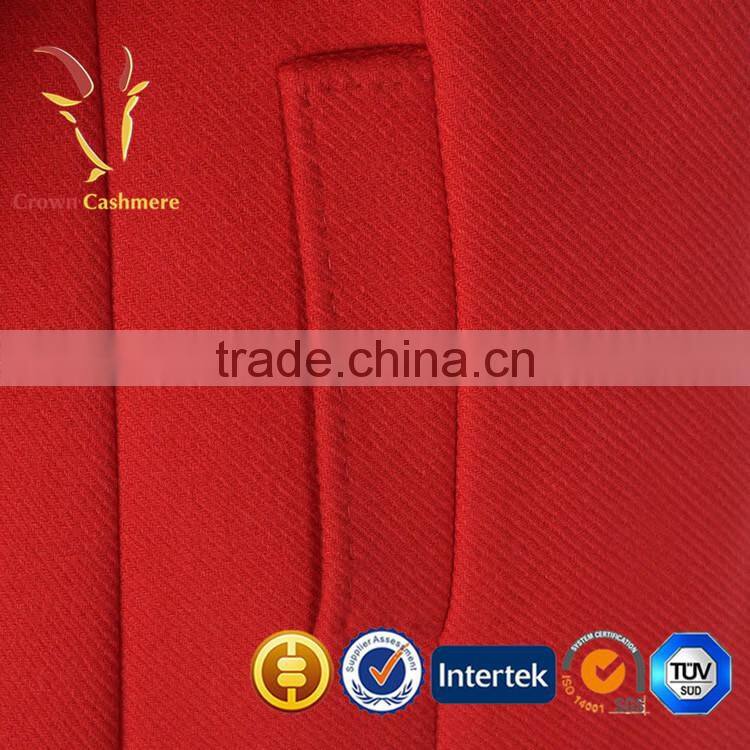 Red Long Sleeve Children Patterns Grils Cardigan