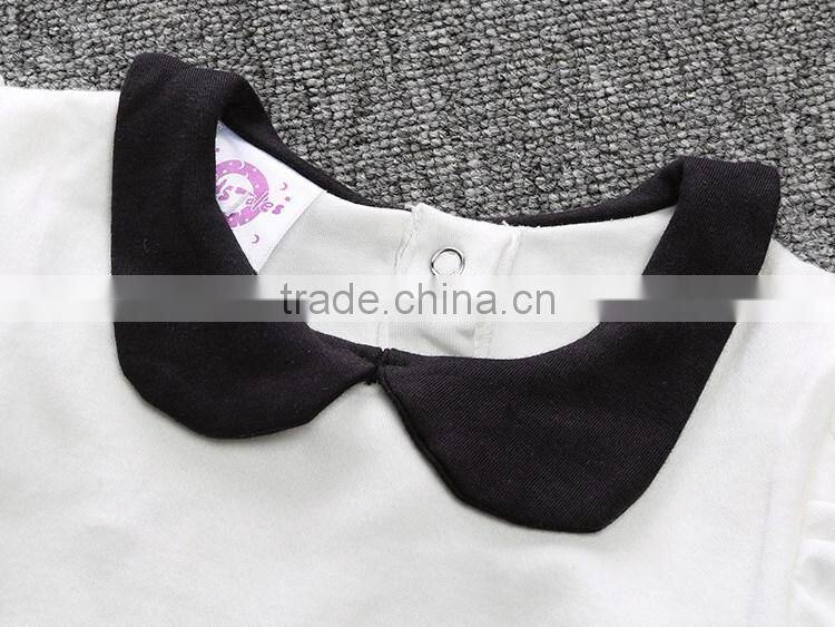 Children Boutique Cotton Baby Party Dresses for Fat Girls