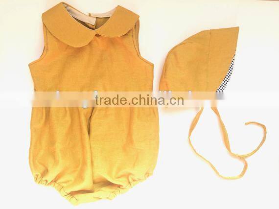 Adorable Wholesale Clothing Baby Romper Snap In The Back Newborn Baby Clothes