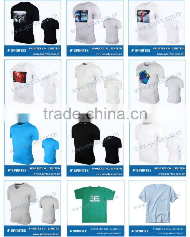 Men's jersey t shirt / OEM cotton jersey t shirt/ Men's cotton shirts