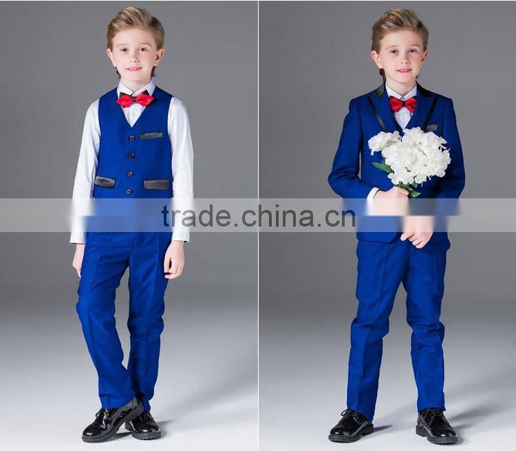 ELPA fashion kids wedding suits formal Blue made to measure suits for boys
