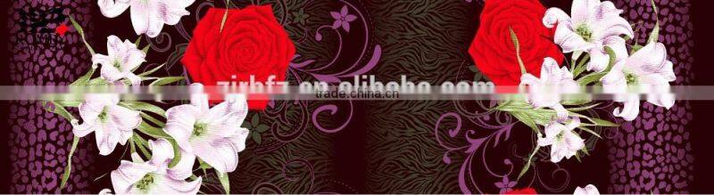 China wholesale 100% polyester printed brushed fabric for home textile