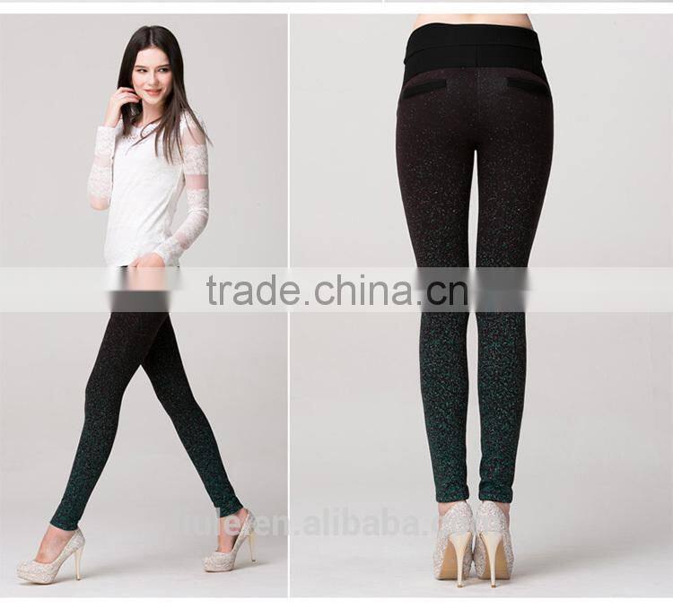 new product in China korean pants with diamonds decoration
