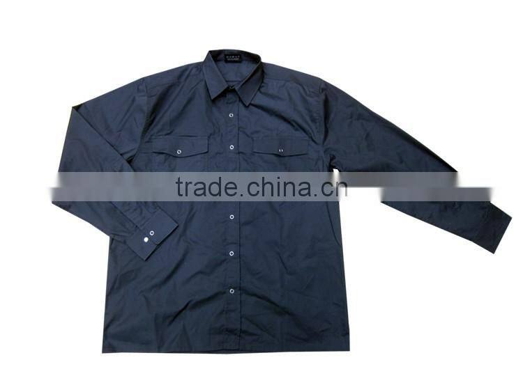 Polycotton work wear mens long sleeve t shirt men