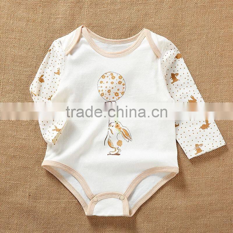 New Spring Baby Infants Romper Set Long Sleeves Unisex Cotton Onesie Jumpsuit