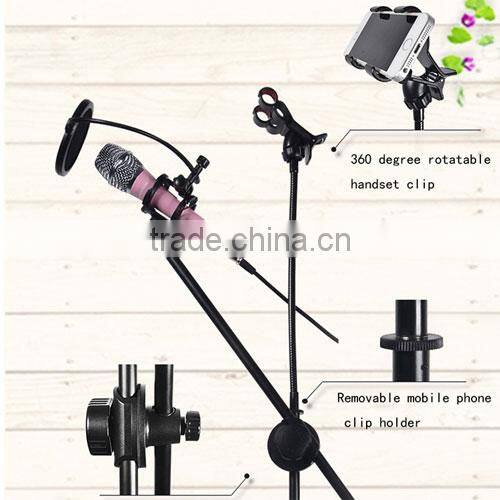 Microphone Holder, Recording Microphone, Mobile Support, Tablet PC Support, Landing Mv Bracket