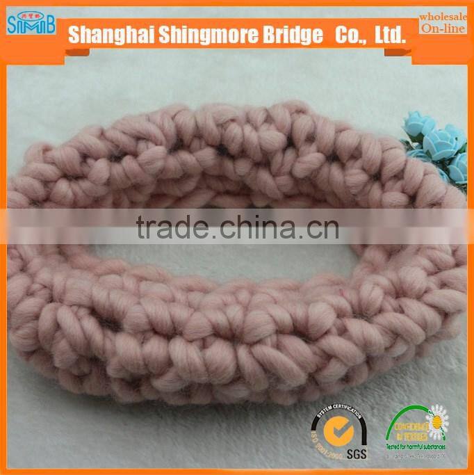 Shopping knitting yarns china supplier hot wholesale oeko tex certified 1/0.2Nm chunky wool yarn in low price