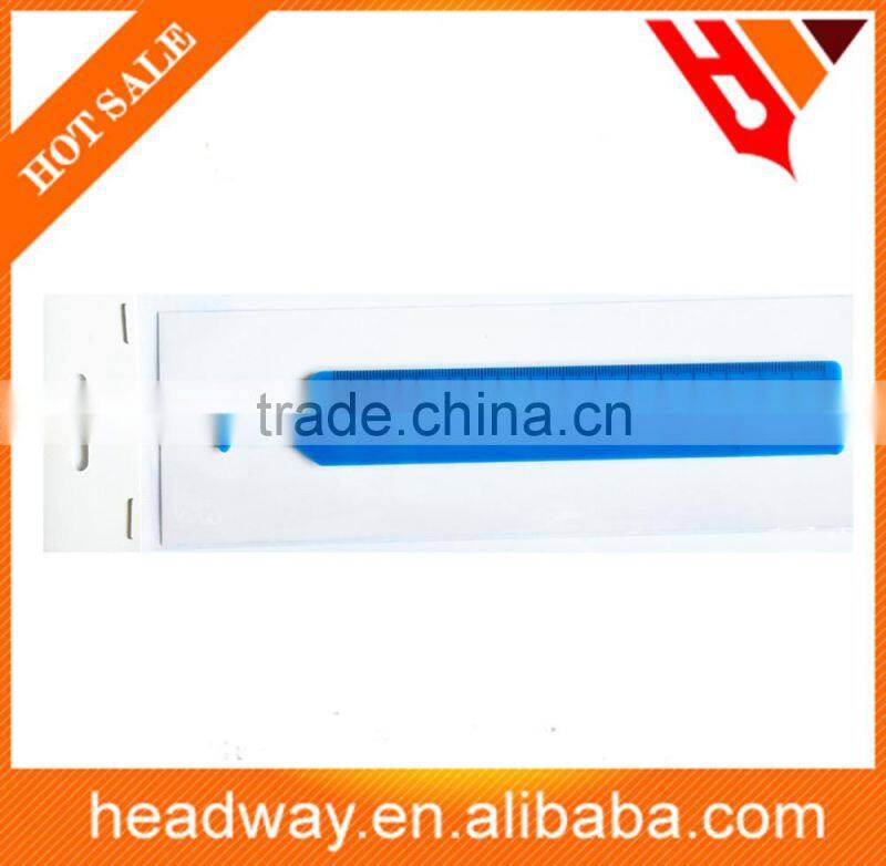 top selling school and office stationery different shaped cartoon plastic ruler 15cm
