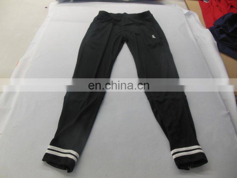 Wholesale Soccer Pants Straight Line Embroideried Soccer Pants