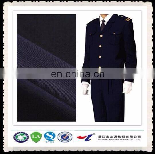 gabardine fabric in 100% polyester by china factory