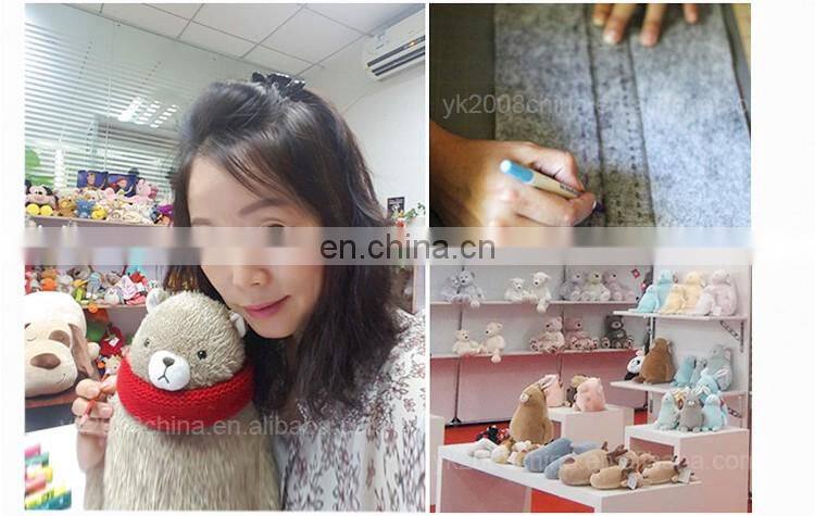 Custom made kids white plush mini teddy polar bear toys