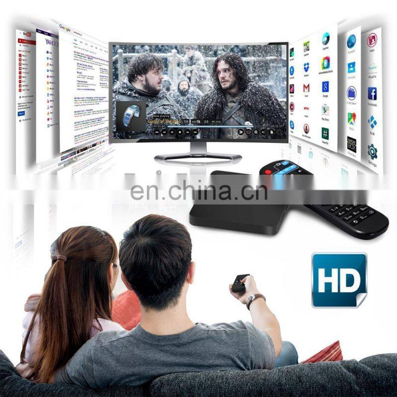 Android 6.0 A95X TV Box Amlogic S905X Quad Core 2G + 16G Dual-Band WIFI Bluetooth KODI 16.0 Smart Media Player