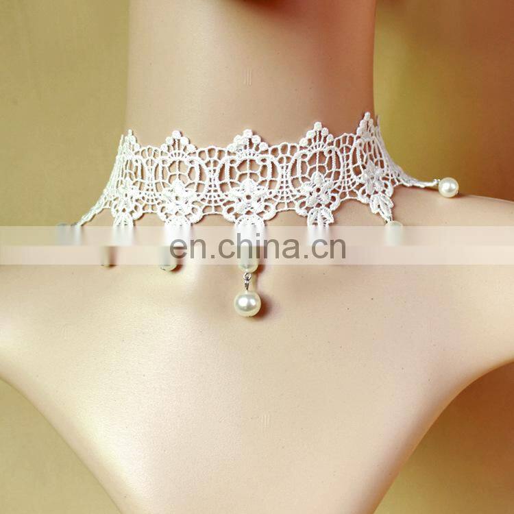 wholesale women jewelry lace pendant necklace