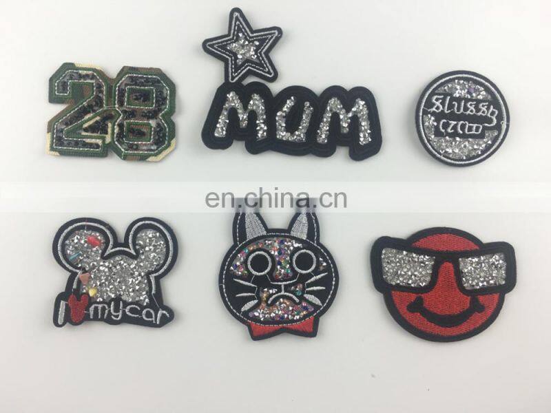 2017 Rhinestone/beads/pearl Handmade Applique