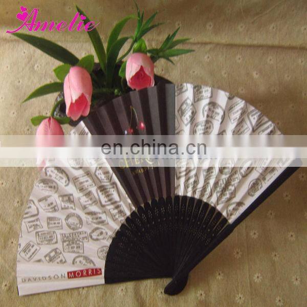 AP03174 21cm Hand Paper Fan Wedding Favors Personalized