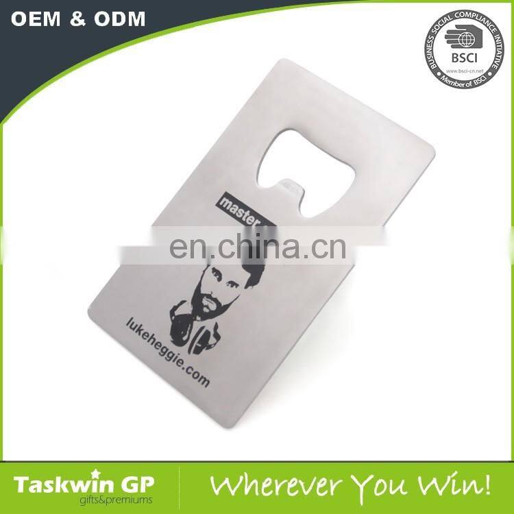 custom credit card bottle opener, Custom Logo Credit Card Bottle Opener