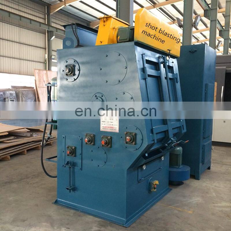 China rubber belt roller shot - blasting machine for foundry