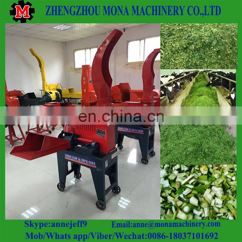multifunctional dry/ensilage straw crusher/hay/chaff cutter for farm use