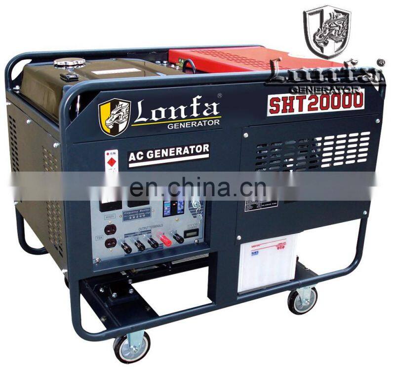 V twin cylinder 10kw 10KVA Gasoline Generator