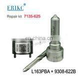 Injector repair kit 7135-659 include control valve 9308-621C and diesel nozzle L097PBD for fuel injector EJBR01901Z