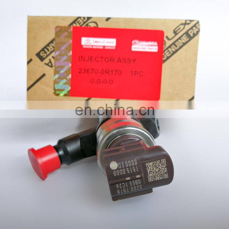 100% genuine brand new engine fuel injector 23670-0R170