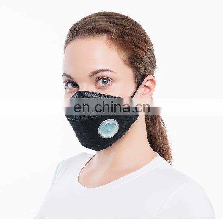 Black Activated Carbon N99 En149 Dust Ffp1 Mask Guangzhou