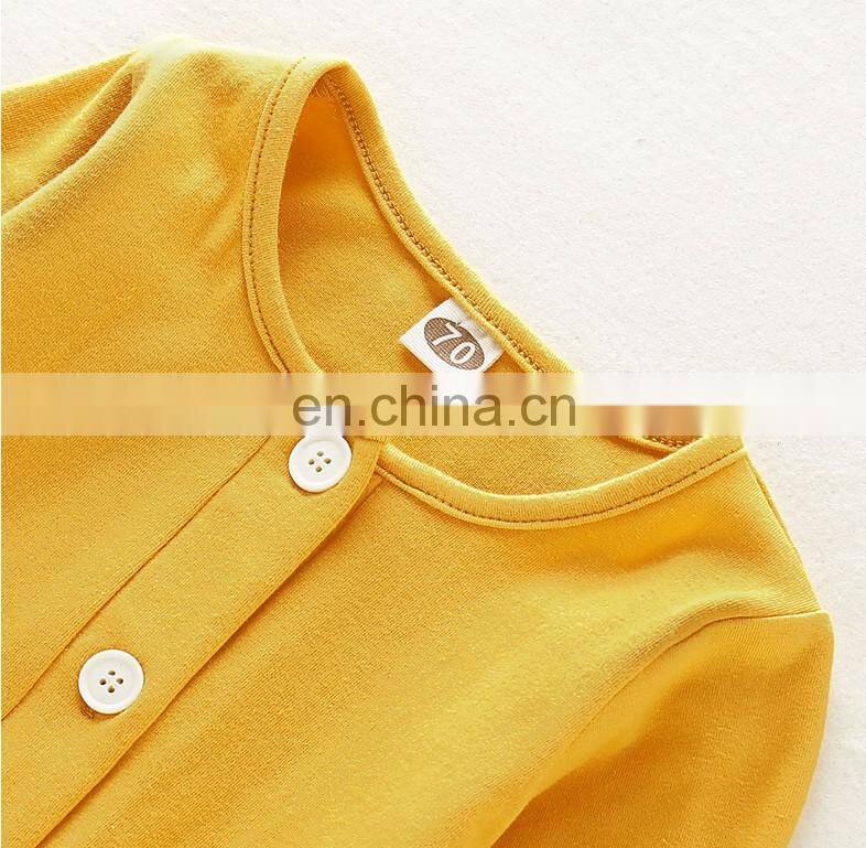 Multi colors cotton newborn baby sleepsack knotted baby sleeping bag