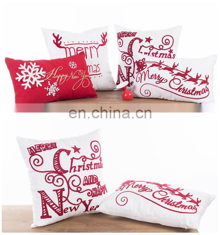 Wholesale factory price luxury decorative sofa printed embroidered cushion cover for gifts luxury sofa cushion