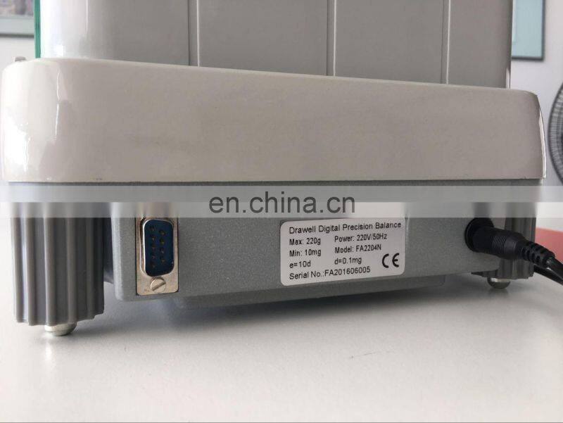 Cheap 200g/0.1mg Internal calibration analytical balance