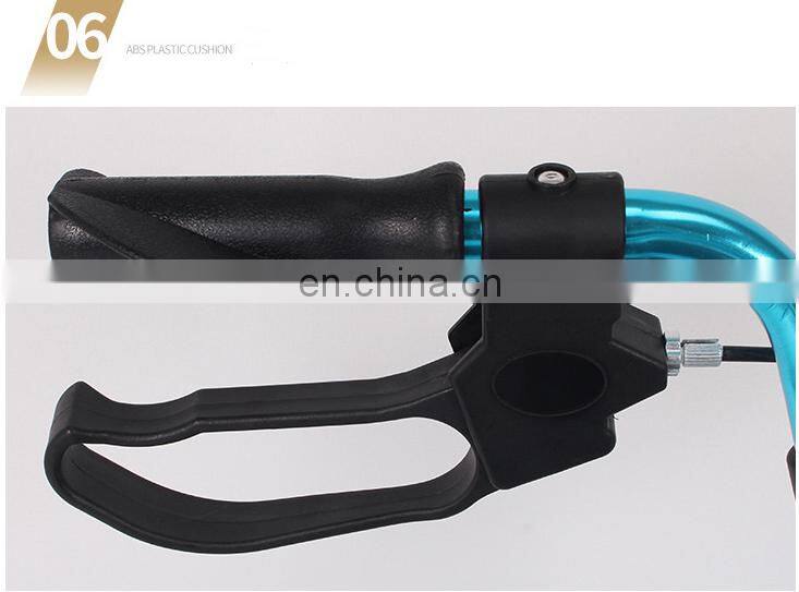 Hot sells rollator walker with wheels and seat for Disable and erderly people made in China