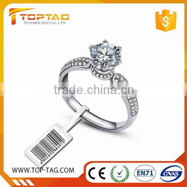 Free sample security tags for jewelry / UHF rfid hang label Alien H3 H4