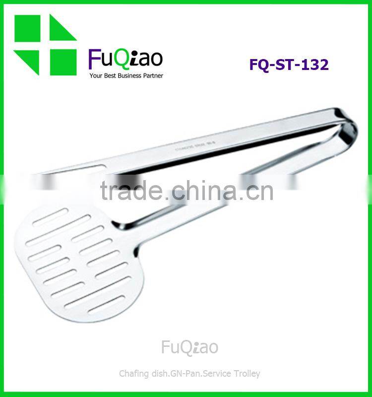 Cooking Tools Stainless steel metal BBQ Salad Food Tong