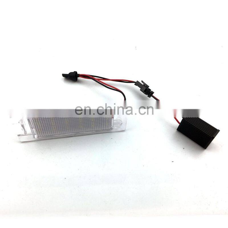 Carest 2Pcs/Pair 18 LED Car License Plate Lights Number Plate Lamp For Opel/Vauxhall/Corsa/Zafira Error Free