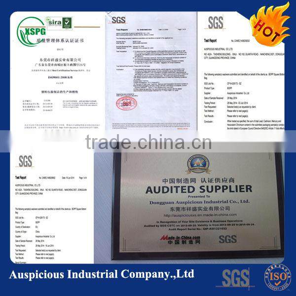 Custom plastic thermal bag