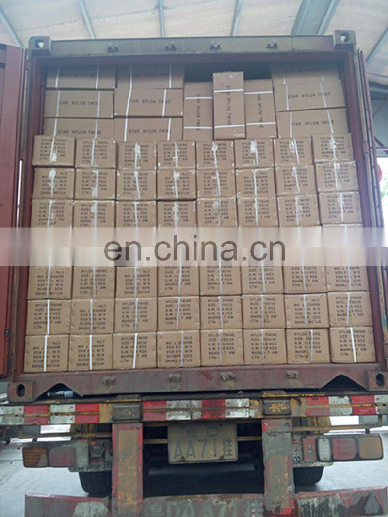 high tenacity colored 210D/21 nylon twisted fishing twine for net