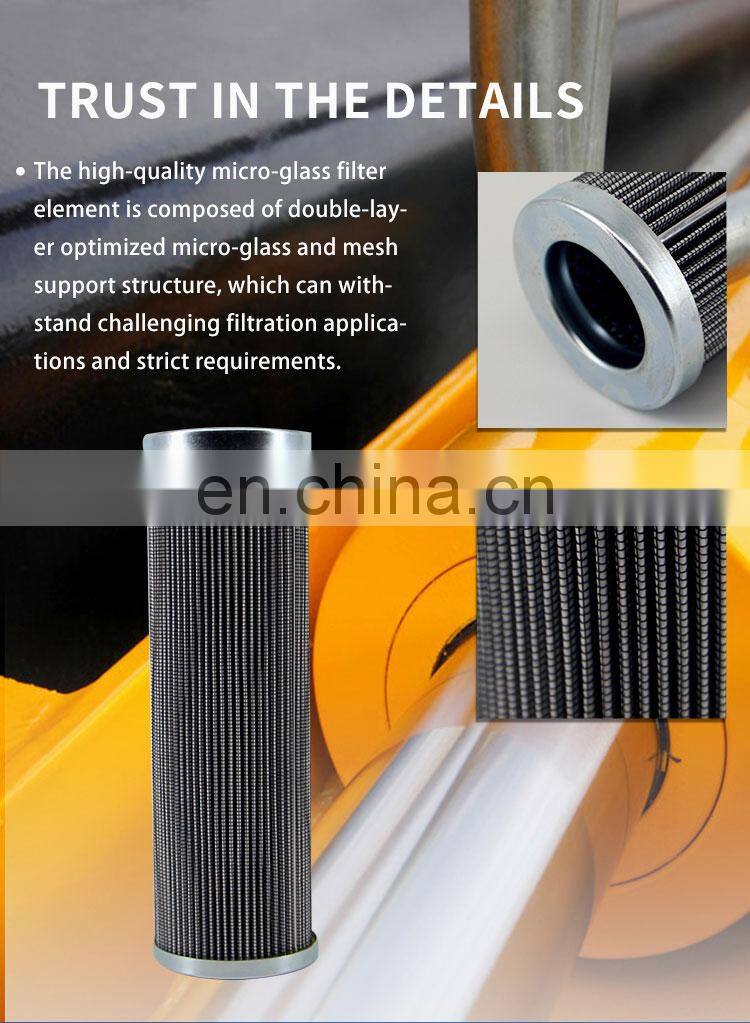 Construction machinery hydraulic filter element RLR210E10B